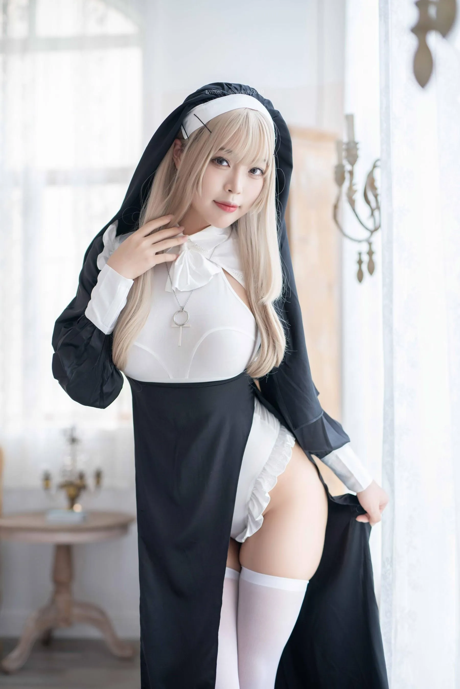 白烨 – NO.43 被xx的修女 [78P]插图5